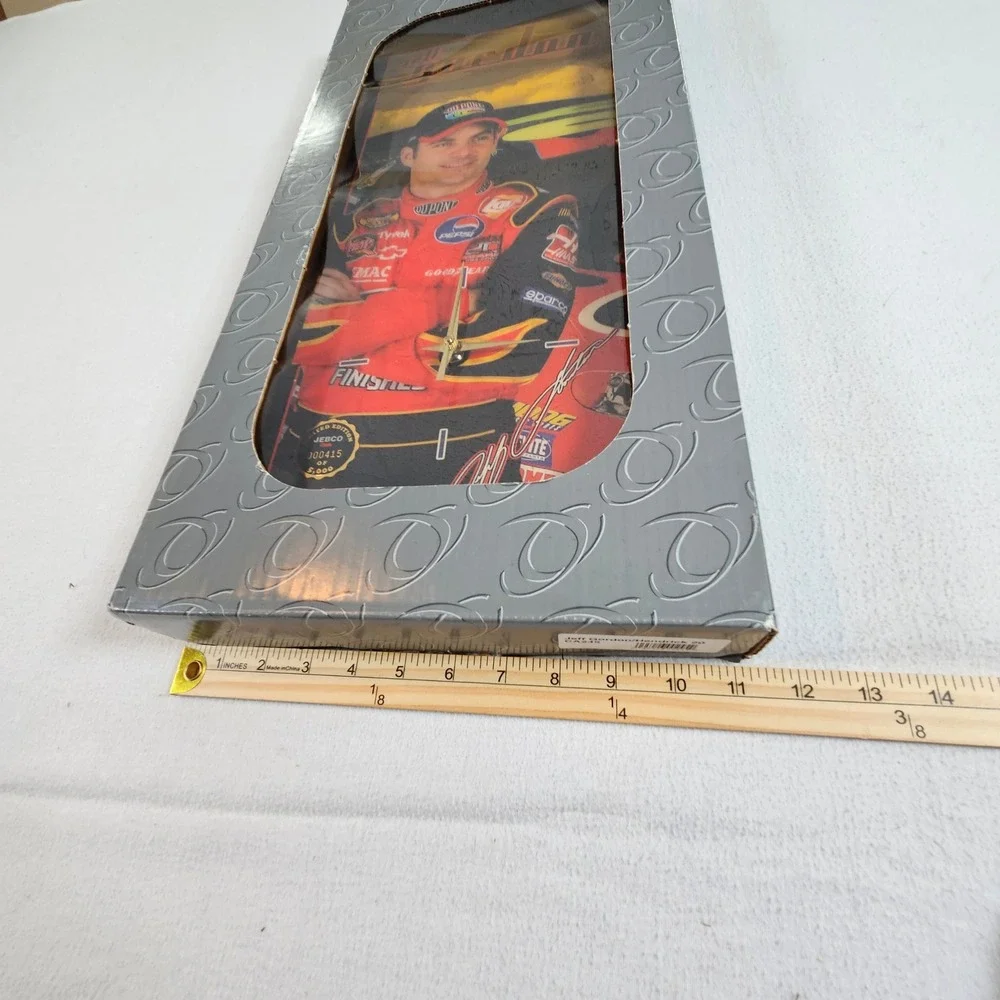 JEBCO Clocks Jeff Gordon NASCAR Wall Clock Limited Edition 415/5000 24 DuPont